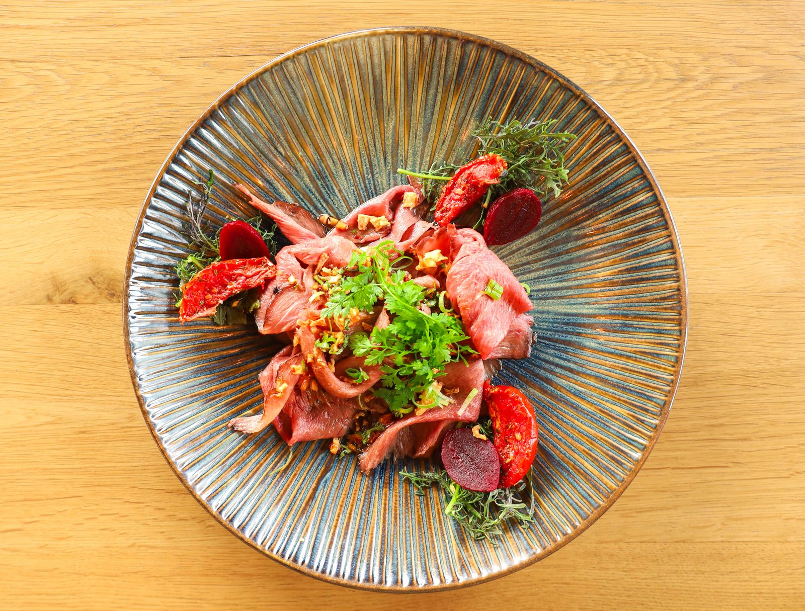 Beef Tataki bij De Eetkamer